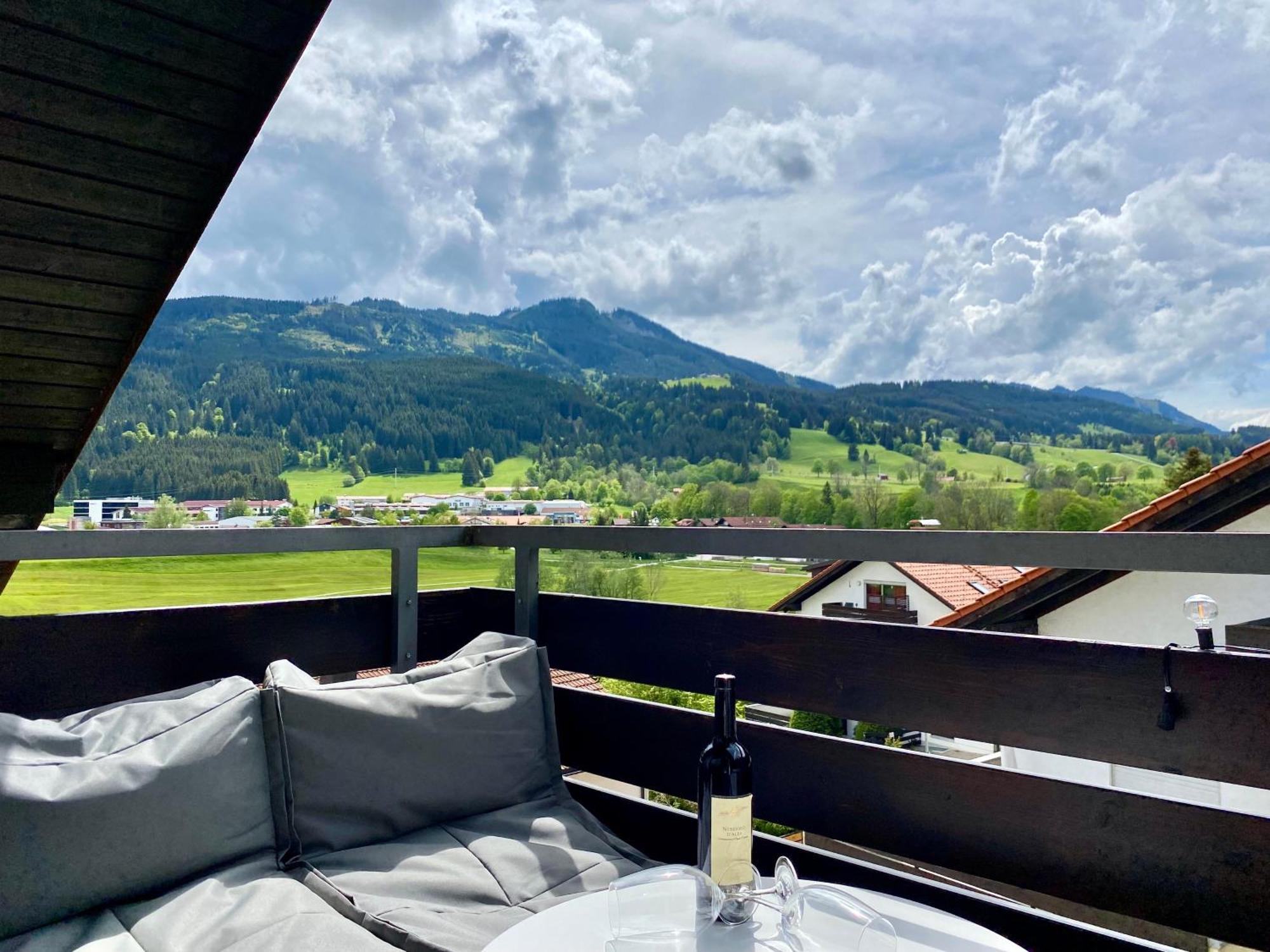Best Butler Alpspitz Apartment Kueche Parken Balkon Nesselwang Ngoại thất bức ảnh